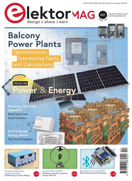 Elektor USA – January-February 2024 Cover
