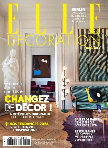 Elle Decoration – Hors-Serie – Janvier 2025 Cover