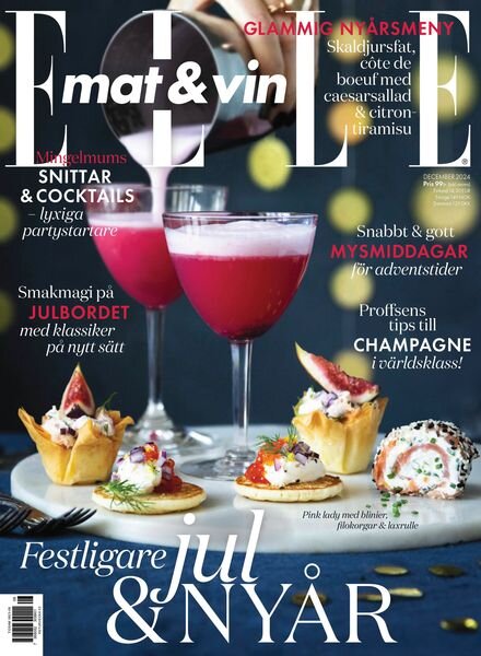 Elle Mat & Vin – November 2024 Cover