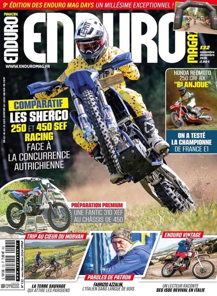 Enduro Magazine – Novembre-Decembre 2024 Cover