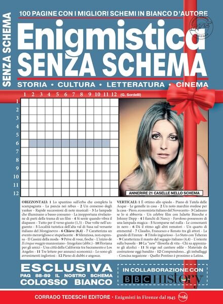 Enigmistica Senza Schema – Gennaio 2025 Cover