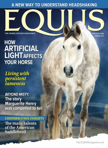 EQUUS – Winter 2024 Cover