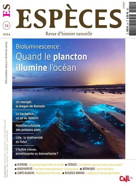 Especes – Decembre 2024 – Fevrier 2025 Cover