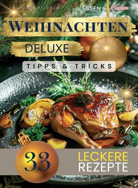 Essen und Kochen Tipps und Tricks – 20 Dezember 2024 Cover