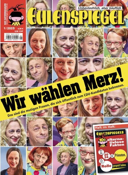 Eulenspiegel – Januar 2025 Cover