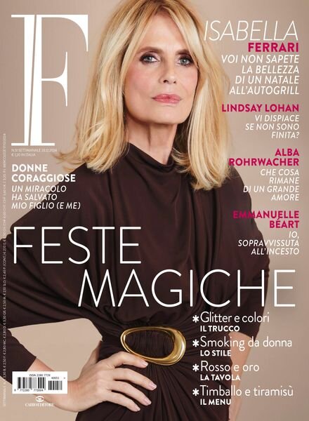 F – 23 Dicembre 2024 Cover