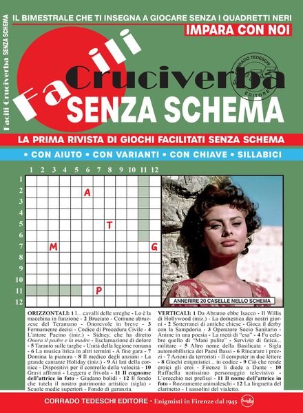 Facili Cruciverba – 10 Dicembre 2024 Cover