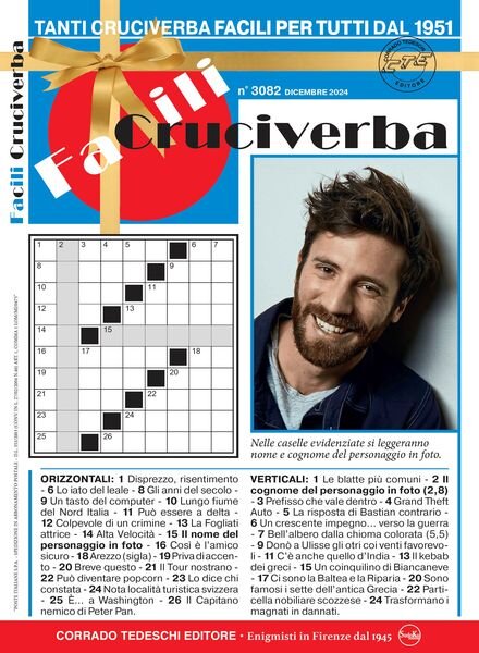 Facili Cruciverba – Dicembre 2024 Cover