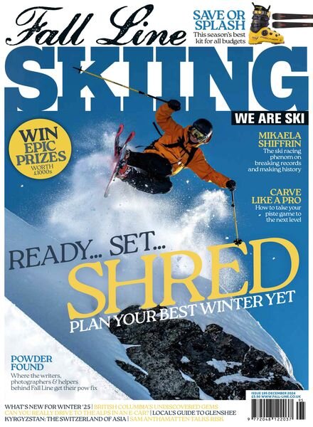 Fall Line Skiing – December 2024 Cover