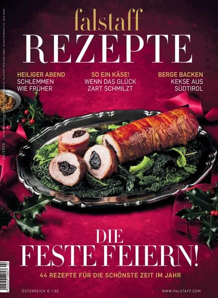 Falstaff Rezepte – Dezember 2024 Cover