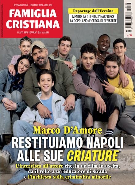 Famiglia Cristiana – 1 Dicembre 2024 Cover