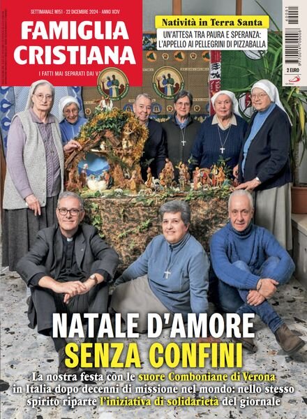 Famiglia Cristiana – 22 Dicembre 2024 Cover