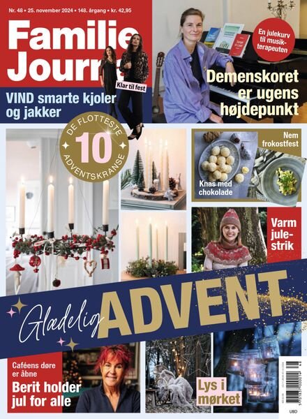 Familie Journal – 25 November 2024 Cover