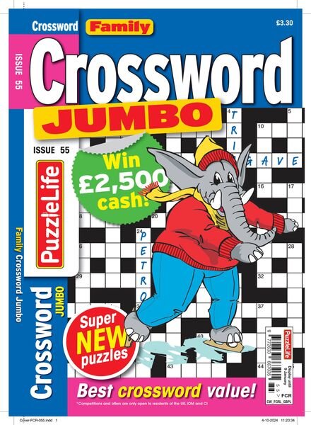 Family Crossword Jumbo – December 2024 Cover
