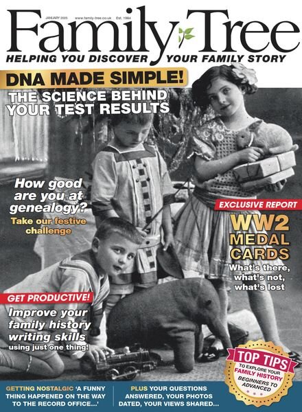 Family Tree UK – January 2025 Cover