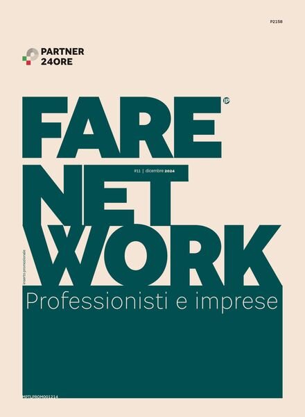 Fare Network Professionisti e imprese – Dicembre 2024 Cover