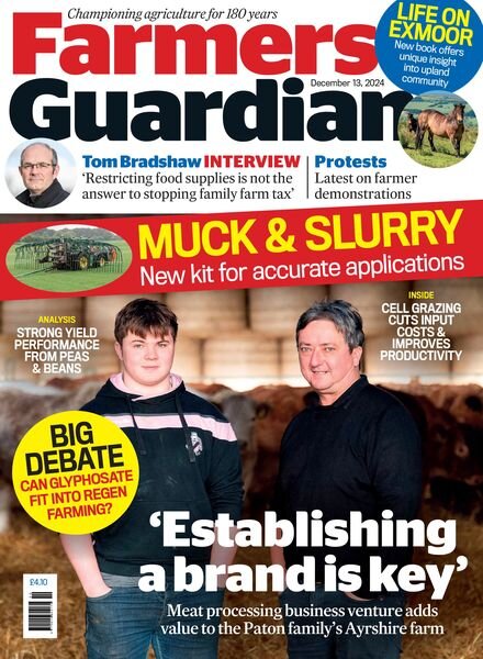 Farmers Guardian – 13 December 2024 Cover