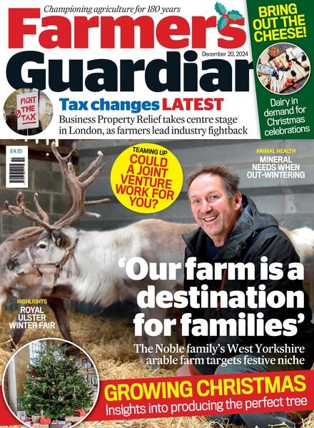 Farmers Guardian – 20 December 2024 Cover