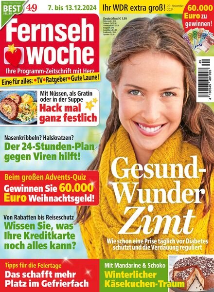 Fernsehwoche – 29 November 2024 Cover