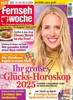 Fernsehwoche – 6 Dezember 2024