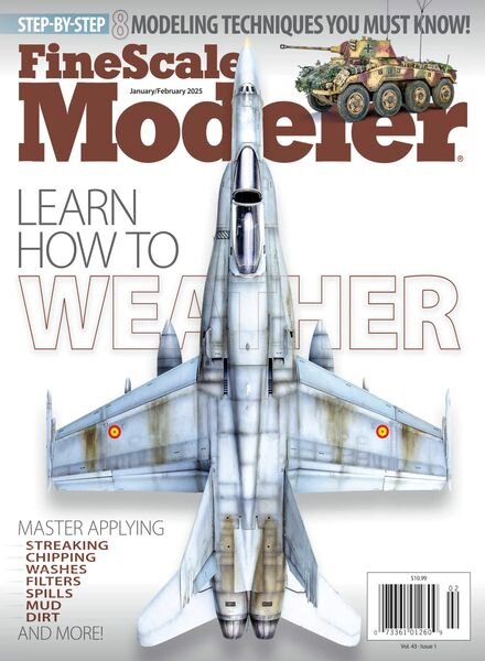 FineScale Modeler – January-February 2025 Cover