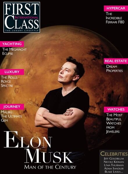 First Class Magazine UK – December 2024 Cover