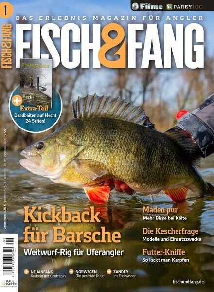 Fisch & Fang – Januar 2025 Cover