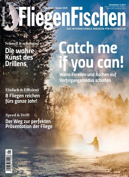 FliegenFischen – Dezember 2024-Januar 2025 Cover