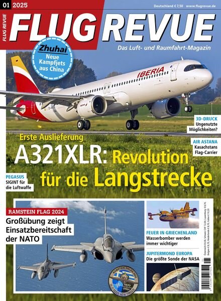 Flug Revue – Januar 2025 Cover
