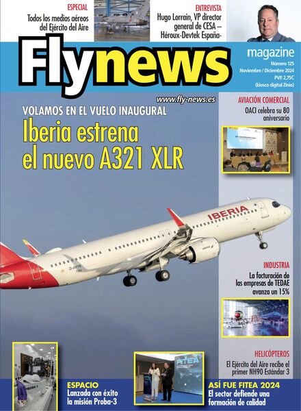 Fly News Magazine – Noviembre-Diciembre 2024 Cover
