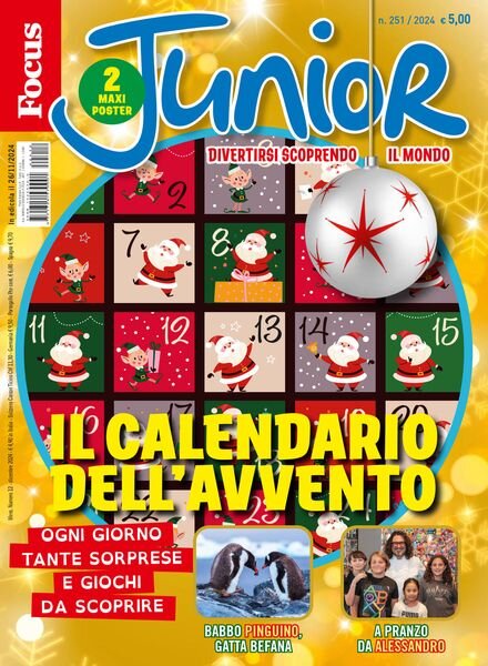 Focus Junior – Dicembre 2024 Cover
