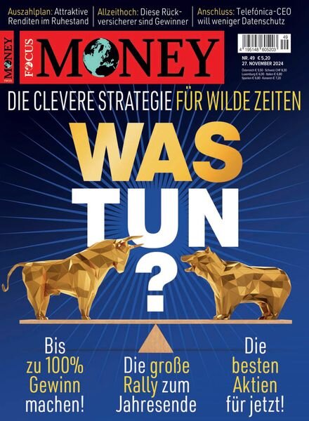 Focus Money – 27 November 2024 Cover