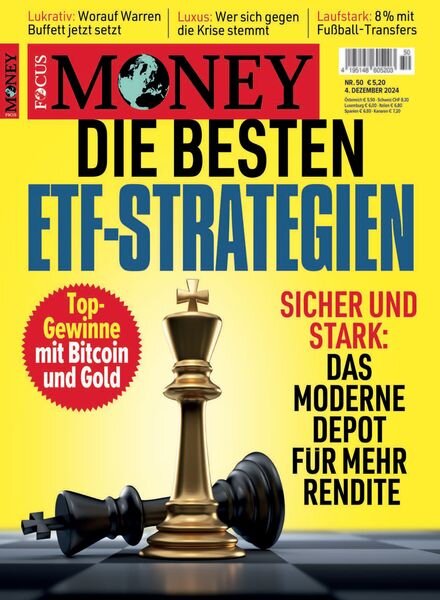 Focus Money – 4 Dezember 2024 Cover
