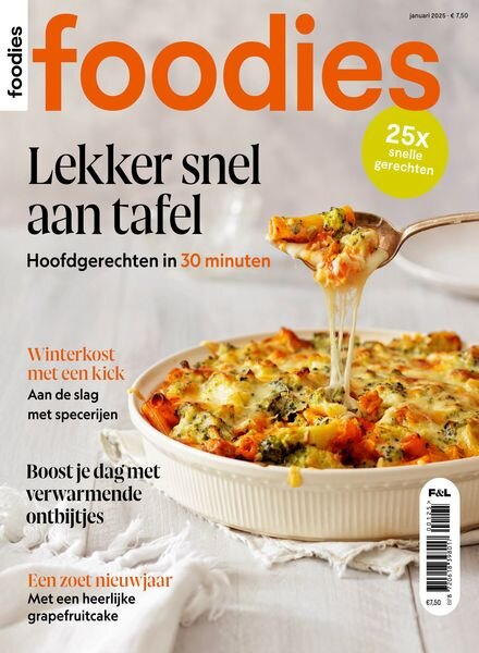 Foodies Netherlands – Januari 2025 Cover