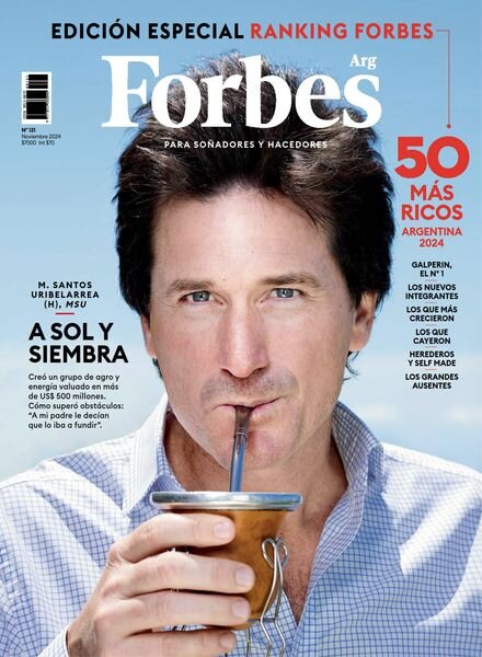 Forbes Argentina – Noviembre 2024 Cover