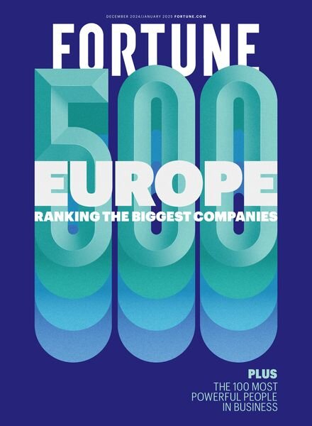 Fortune Europe Edition – December 2024 – January 2025 Cover