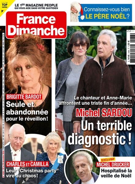 France Dimanche – 20 Decembre 2024 Cover