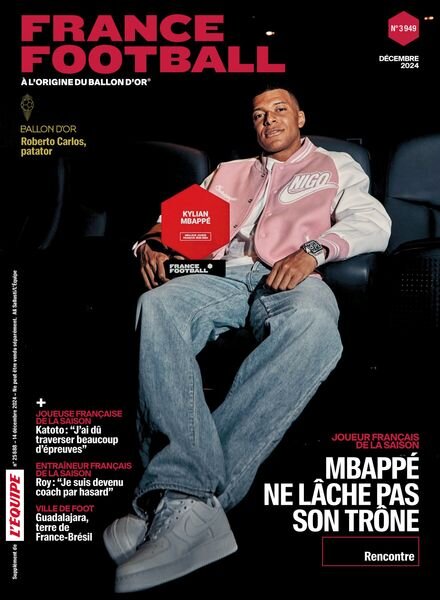 France Football – Decembre 2024 Cover