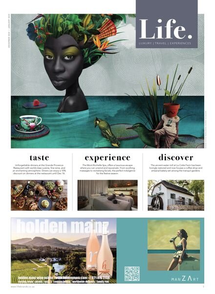 Franschhoek Life – December 2024 – January 2025 Cover