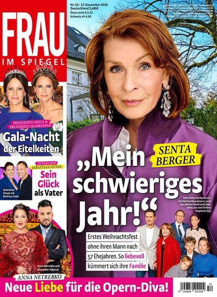 Frau im Spiegel – 17 Dezember 2024 Cover
