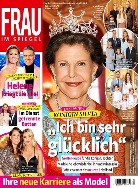 Frau im Spiegel – 23 Dezember 2024 Cover