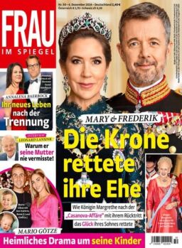 Frau im Spiegel – 4 Dezember 2024