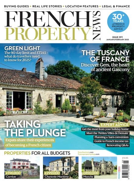 French Property News – January-February 2025 Cover