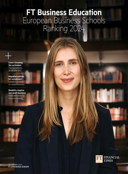 FT Business Education – European Business Schools Ranking 2024 Cover