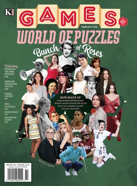 Games World of Puzzles – February 2025 Cover