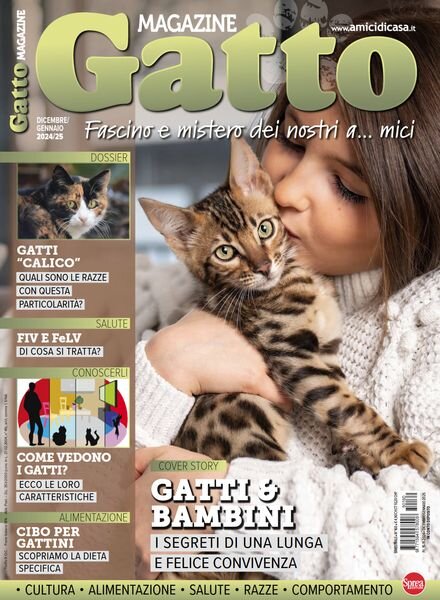 Gatto Magazine – Dicembre 2024 – Gennnaio 2025 Cover