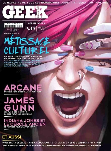 Geek France – Decembre 2024 – Mars 2025 Cover