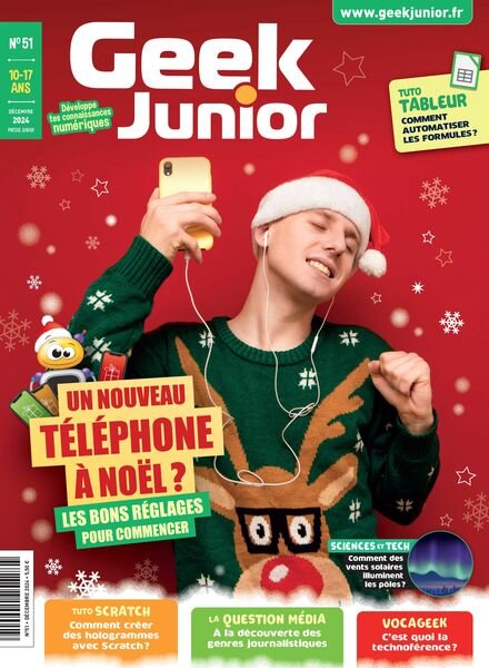 Geek Junior – Decembre 2024 Cover