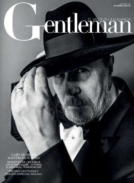 Gentleman Espana – Diciembre 2024 Cover