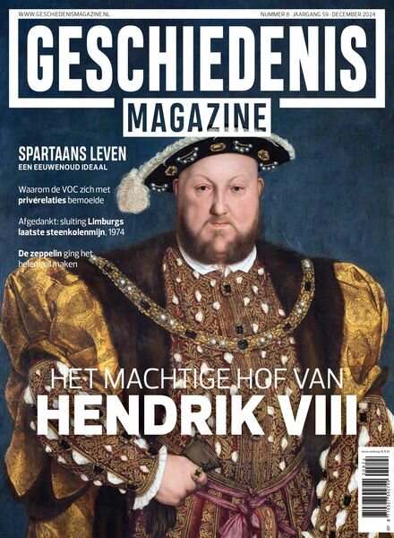 Geschiedenis Magazine – December 2024 Cover